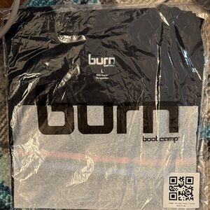 Burn Boot Camp Black Stripe Tank